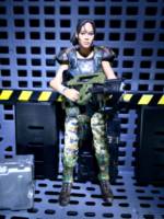 Chell as Colonial Marine (Aliens) Custom Action Figure