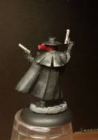 The Shadow (Original) Custom Miniature / Figurine [Back]