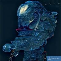 Cloaked Celtic Predator (Alien vs Predator) Custom Action Figure