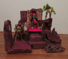 Snake Mountain Display (Masters of the Universe) Custom Diorama / Playset [My Snake Mountain for MOTUC]