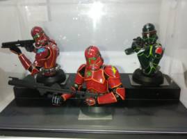 Clone Troopers Mini Busts (Phase II Version) (Star Wars Episode III) Custom Statue / Bust