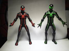 Big time Spider-Man (infrasonic-Red) (Marvel Legends) Custom Action Figure