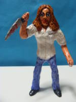Halloween Slasher's Little Sister,MM4 (Figurine) (Halloween) Custom Miniature / Figurine