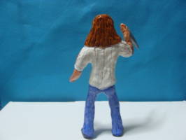 Halloween Slasher's Little Sister,MM4 (Figurine) (Halloween) Custom Miniature / Figurine [Laurie,Back view]