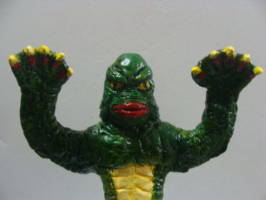 Gill-Man,CM5 no.2 (Figurine) (Monsters) Custom Miniature / Figurine [Gills  no.2,Head/upperbody shot]