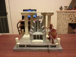 Platinum Throne mini diorama (Mythic Legions) Custom Diorama / Playset
