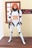 Mara Jade in Stormtrooper outfit (Cosplay) (Star Wars) Custom Action Figure