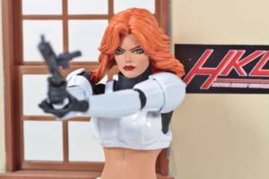 Mara Jade in Stormtrooper outfit (Cosplay) (Star Wars) Custom Action Figure
