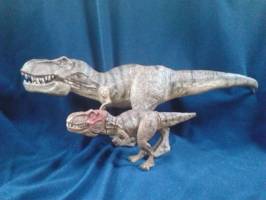 T-rex (and child) (Jurassic Park) Custom Action Figure