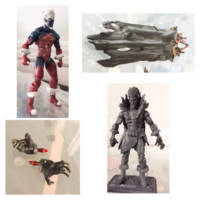 Mephisto (Marvel Universe) Custom Action Figure [In The Works Pic - Mephisto]