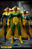 Classic Vision (Marvel Universe) Custom Action Figure
