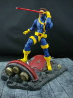 Jim Lee Cyclops with alt. heads! (Marvel Legends) Custom Action Figure