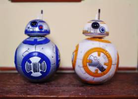 BB-8 in R2-D2 colors (Black Series mash-up) (Star Wars) Custom Action Figure