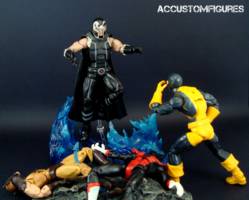 Magneto (Black Suit) (Marvel Legends) Custom Action Figure