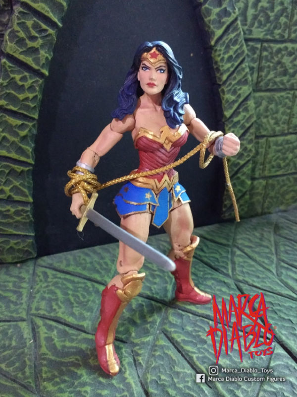 realistic wonder woman figure