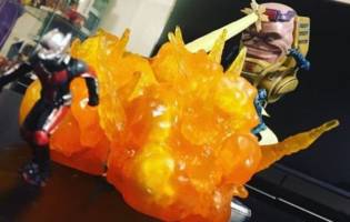 M.o.d.o.k. (Marvel Legends) Custom Action Figure [figure in action]