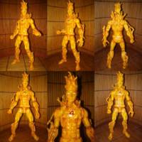 The Human Torch (Marvel Legends) Custom Action Figure