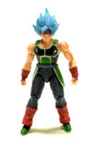 Super Saiyan Blue (SSJB) Bardock (Dragonball Z) Custom Action Figure