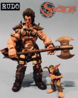 Slaine: The Horned God! (2000 AD) Custom Action Figure [Slaine and Ukko 2]
