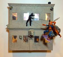 Roof Top (Marvel) Custom Diorama / Playset