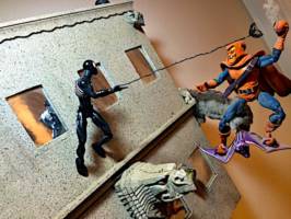 Roof Top (Marvel) Custom Diorama / Playset