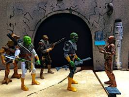 U'Taalk Capt.of Zimbatu's guard (Star Wars) Custom Action Figure