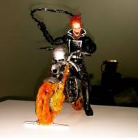 Ghost Rider's Hellcycle (Marvel Legends) Custom Vehicle