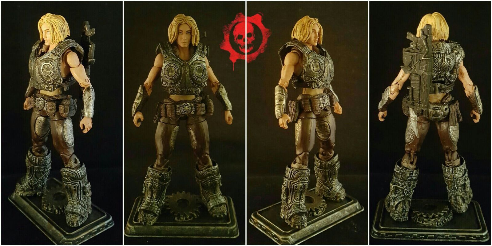 Anya (Gears Of War) Custom Action Figure Anya (Gears Of War) Custom Action Figure