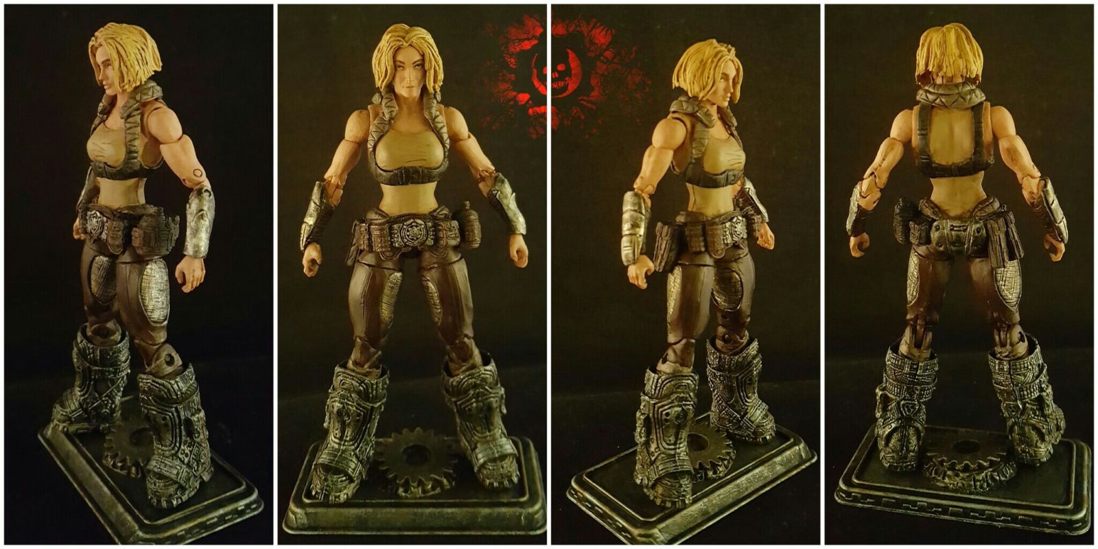 Anya (Gears Of War) Custom Action Figure Anya (Gears Of War) Custom Action Figure