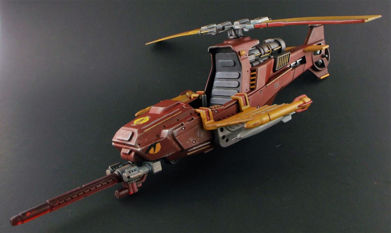 Cobra Fang Python Patrol Gi Joe Custom Vehicle