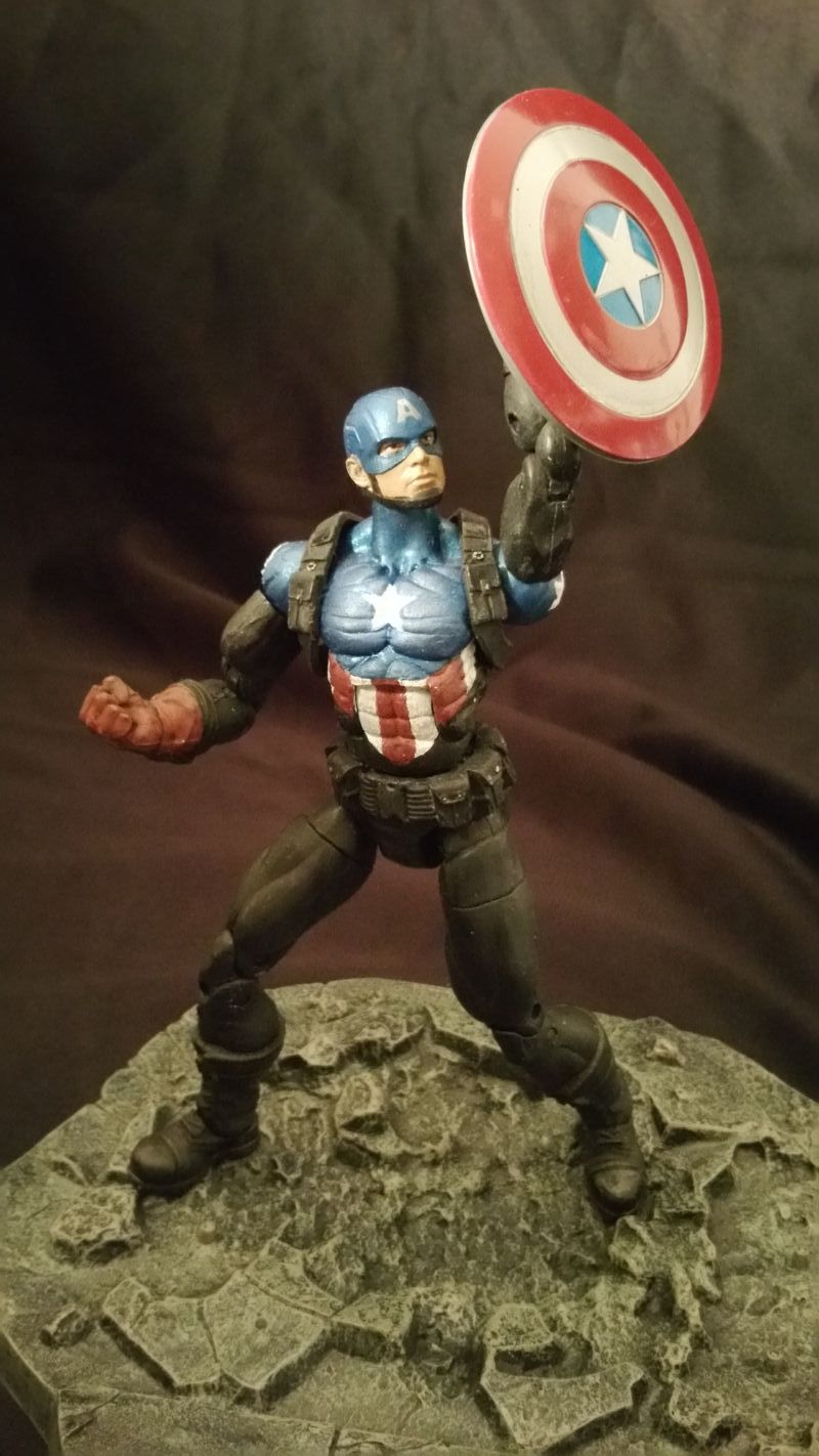 marvel legends bucky cap mold