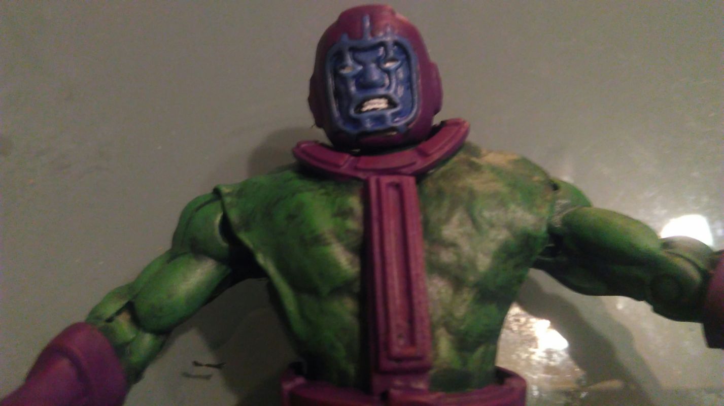 made my first custom action figure today super proud of how it turned out  as my very first one. everyone say hello to Kang The Conqueror :  r/customactionfigures