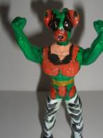Rana Venenosa (Wrestling) Custom Action Figure [Rana Venenosa mark 1]