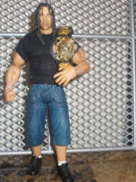 Bret Hart (Street Gear) Jakks Deluxe Style (Wrestling) Custom Action Figure