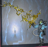 Cyborg Skeletor (Masters of the Universe) Custom Action Figure [Cyborg Skeletor]