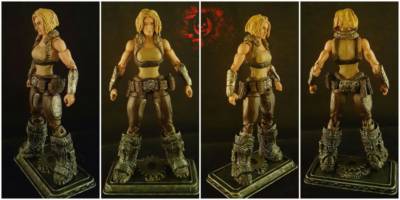 Anya (Gears Of War) Custom Action Figure