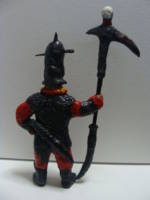 Mordor Orc Lieutenant No.IV (Lord of the Rings) Custom Miniature / Figurine [Back View]