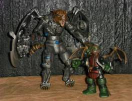 Wingnut & Screwloose (Teenage Mutant Ninja Turtles) Custom Action Figure
