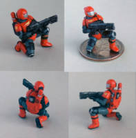 Space Trooper (X-Panders) Custom Miniature / Figurine