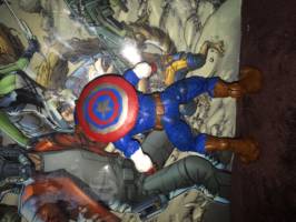 Cap Wolf (Captain America) Custom Action Figure