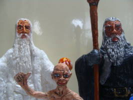 Smeagol/Gollum (Figurine)No.II (Lord of the Rings) Custom Miniature / Figurine [Smeagol Face]