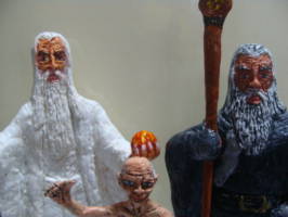 Smeagol/Gollum (Figurine)No.II (Lord of the Rings) Custom Miniature / Figurine [Smeagol Face pic 2]