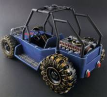 Beachcomber (Transformers GI Joe Crossover) (G.I. Joe) Custom Vehicle