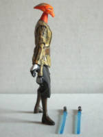 Fizzit - Fire Kobok Jedi (Star Wars) Custom Action Figure [Right Side Shot]