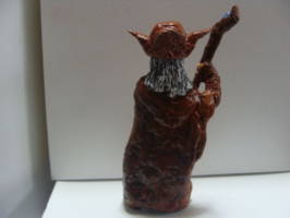 Brown Wizard (figurine)No.II (Hobbit) Custom Miniature / Figurine
