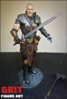 Ragnar Lothar Warcraft Viking (Vikings) Custom Action Figure