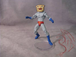Powdered Toast Man (Ren and Stimpy) Custom Action Figure