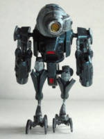 KLR-87 - Security Droid (Star Wars) Custom Action Figure [Front View - Storage Mode]