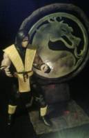 Klassik Scorpion + MK Base (Mortal Kombat) Custom Action Figure