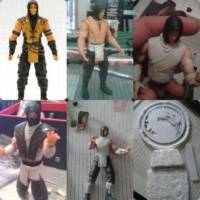 Klassik Scorpion + MK Base (Mortal Kombat) Custom Action Figure